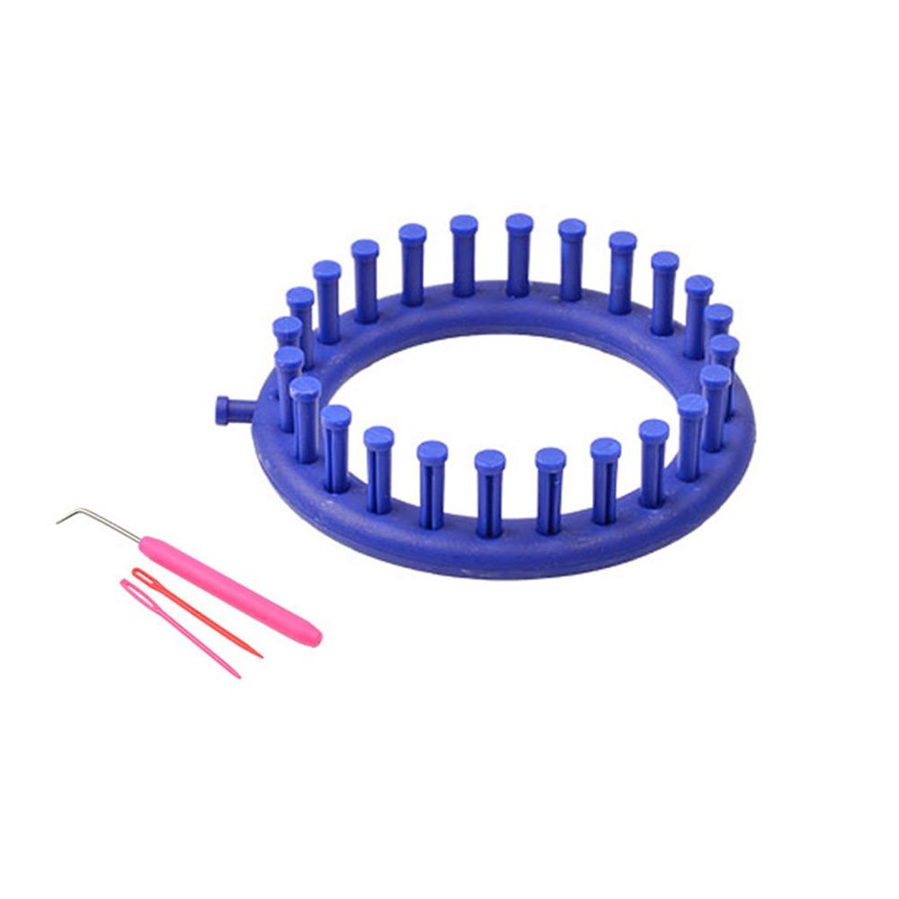 

Multi-functional Round Knitting Loom DIY Durable Stitching Knitting Machine Hand Weaving Tools Weaving Scarf Sweater Hat Shawl