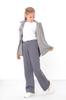 Gefütterte Palazzo-Hosen für Mädchen - Warme Winterhose Winter 6437-104 HC