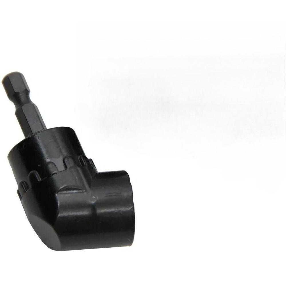 

2pcs 105 Degree Turning Screwdriver Joint Electric Drill Corner Attachment Extension Socket Screwdriver Head Tool чорний