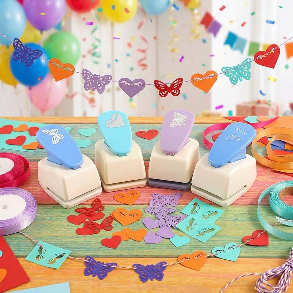 Punches Maker Butterfly Hole Puncher Cutting Craft Embossing Punches Embossing Machine  for Card
