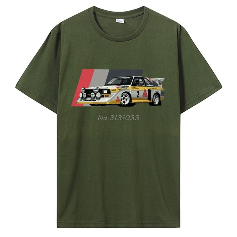 Sport S1 E2 Skupina B Rallyové Auto Stig Blomqvist Mikkola A Walter Tričko Ležérní Tričko Bavlněné Topy Pánské Oblečení Unisex Tričko