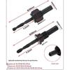 Woodworking Hole Saw Kit with Connecting Rod and Fixing Washer