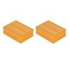 Electronic Project Box Split Type Surface Sandblasting Oxidation Aluminum Alloy Power Junction Case Golden