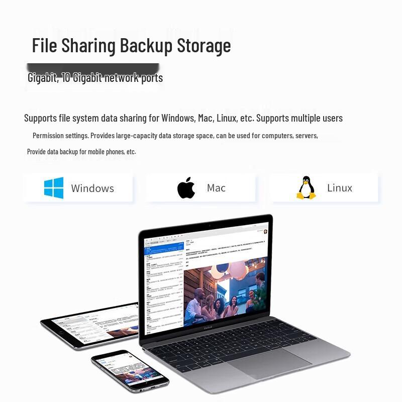 Hoodblue TS3008-DP 8-Bay Enterprise NAS Server