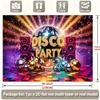 Sfondo per Festa Disco, Striscione Sfondo Palla da Discoteca Retrò Anni '70 per Compleanni e Feste a Tema