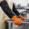 70cm Long Rubber Gloves Heavy Duty Work Safety Gloves Drain Cleaning Gloves  Drain Cleaning