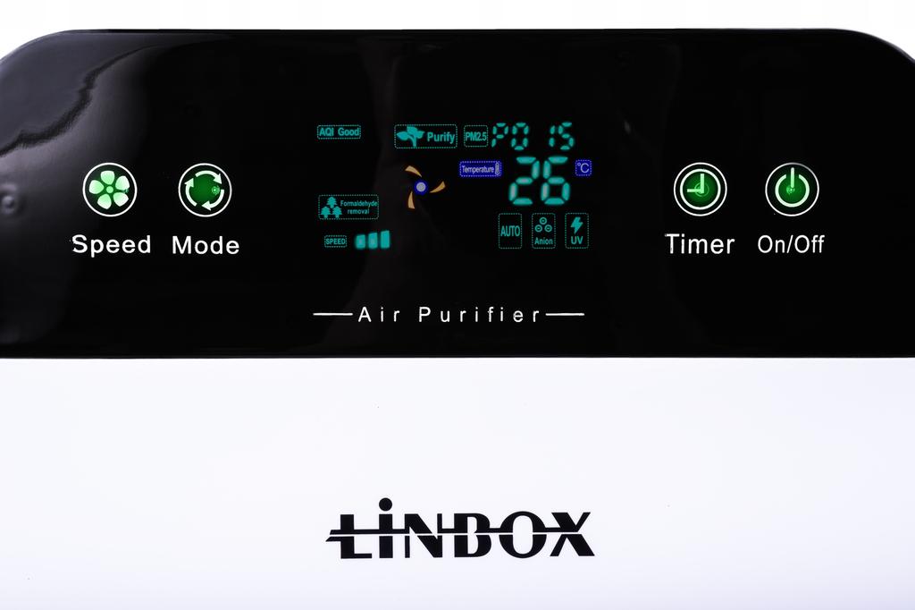 Automatic Air Purifier 7 In 1 Ionization Sterilization 2X Hepa Filter