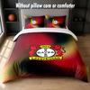Bayer Leverkusen Football Design Bed Bedding Set 1 Duvet Cover + 2 Pillowcases Soft Breathable Household Bed Linens