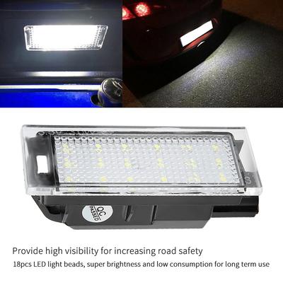 Car LED License Plate Light Lamp for Twingo///Lagane LED License Lamp License Plate Light License Lamp for Twingo