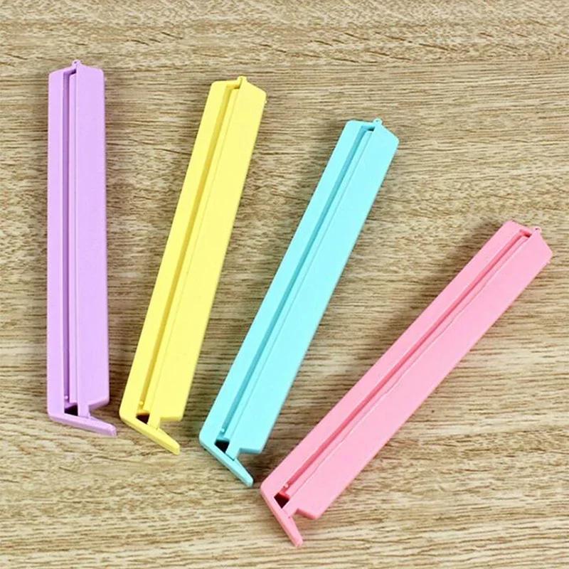 12Pcs Multi Size Portable New Kitchen Storage Food Snack Seal Sealing Bag Clips Sealer Clamp Plastic Tool Kitchen Accessories