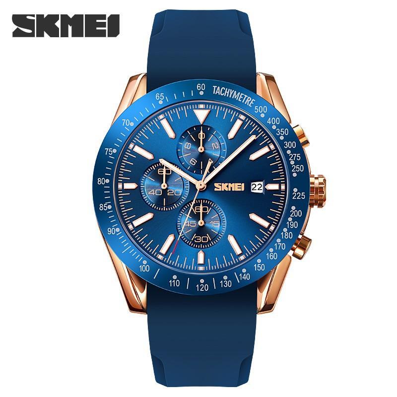 Moment Beauty Fashion Business Multifunctional Mechanical Wind Watch Male Student Waterproof Steel Belt Quartz Watch