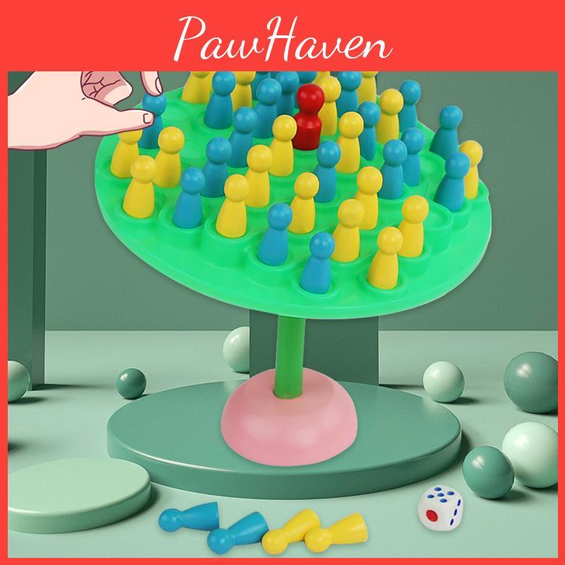Wooden Children Balance Tree Game Focus Training Parent Child Interaction Toy