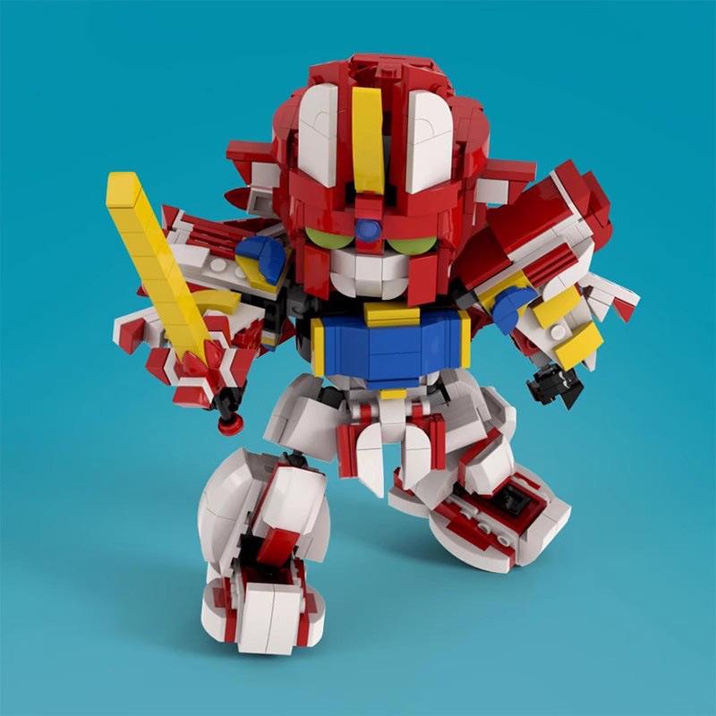 Building Block Compatible Sd Super Light Messenger, Build Model Building Block Puzzle Children Assemble Toys