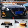 LED Daytime Running Lights Mod for 2018-2021 Nissan Teana Front Bumper