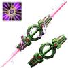 Light-Up Toy Sword, Light-Up Sword, Light Saber, Retractable, Dual-Wielding Light Sword, Rotating, with Sound Effects, Cool Laser Sword, Double-Edged