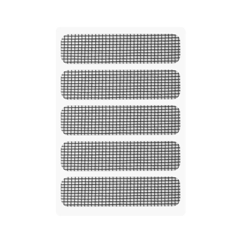 20/30Pcs Self Adhesive Window Screen Repair Sticker Window Drainage Hole Insect Proof Mesh Stickers For Home Door Window Balcony