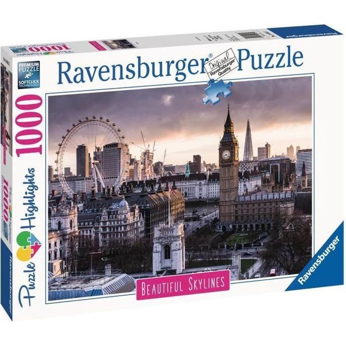 RAVENSBURGER - Puzzle 1000 pièces Londres (Puzzle Highlights)