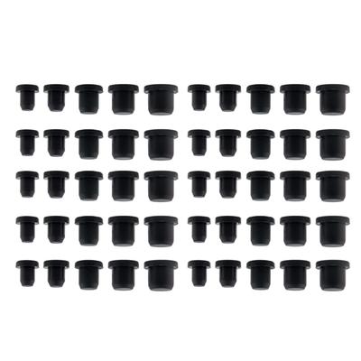 50PCS Silicone Hole Plugs 5 Size Universal Fit Nontoxic Sealing Cap for Bottles Jars and Tubes