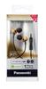 Panasonic In-Ear Earphones, Smartphone/iPhone Compatible, Gold, RP-TCM360-N