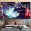 Jujutsu Kaisen Cartoon Backdrop Anime Character Kids Boys Birthday Party Decor Baby Shower Photo Background Props Supplies