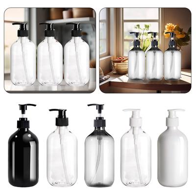 Badkamer Shampoo Conditioner Container 1PC 500ml Zeepdispenser Fles Draagbare Shampoo Pompfles Zeep Lotion Container
