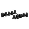10Pcs Guitar Volumes Control Knob Potentiometer Knobs 6mm Shaft Hole Amplifier Knob for Speaker Effect Pedal Amplifier