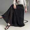 Demana Eleganter Falten-A-Linien-Midirock