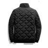 New Men's Jacket Autumn and Winter Cotton-padded Clothes Trendy Short Stand-up Collar Light Cotton-padded Clothes
