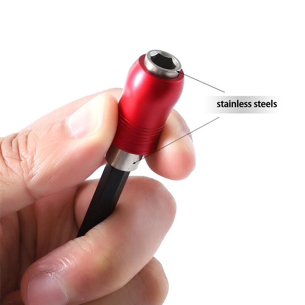 Stainless Steel Bit Extension 14 Inch Magnetic Screwdriver Holder Flexible Drill Bit Extension