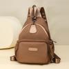 Women's Small Backpack Multi-Function Crossbody Bag Multi-Pocket Chest Bag