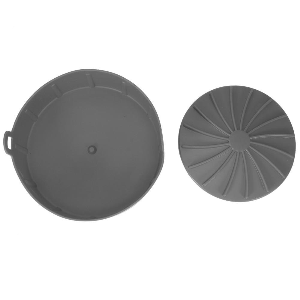 Heat Resistant Air Fryer Silicone Pot Food Grade Silicone Air Fryer Basket Liner Cooking Baking