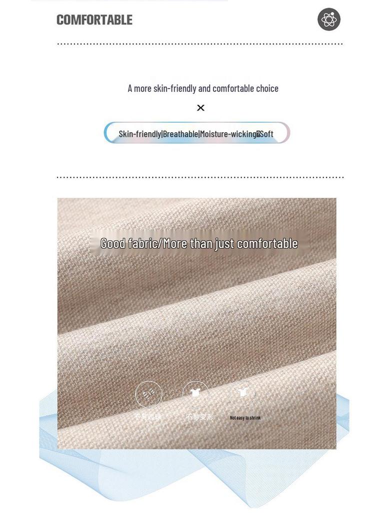 Middle-aged and Elderly Women's Wool Straight-Leg Pants - Autumn/Winter Casual Loose Fit