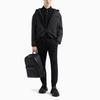 Emporio Armani Solid Color Embroidered Logo Strap Short Sleeve Polo Shirt Men tops Black 6D1F81-1JCYZ-0999