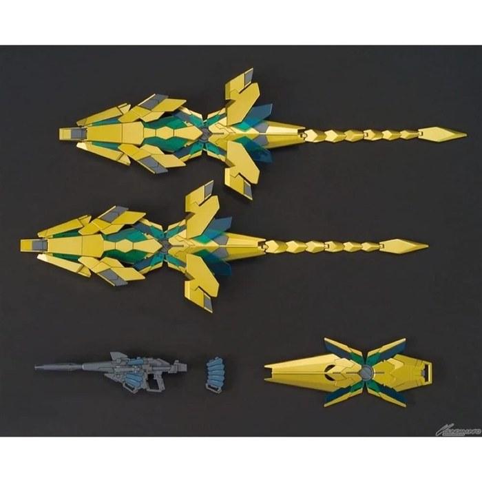 HGUC Mobile Suit Gundam NT Unicorn Gundam 3 Phenex (Destroy Mode) (Narrative Ver.) 1/144 Scale Color-Coded Plastic Model Multicolor
