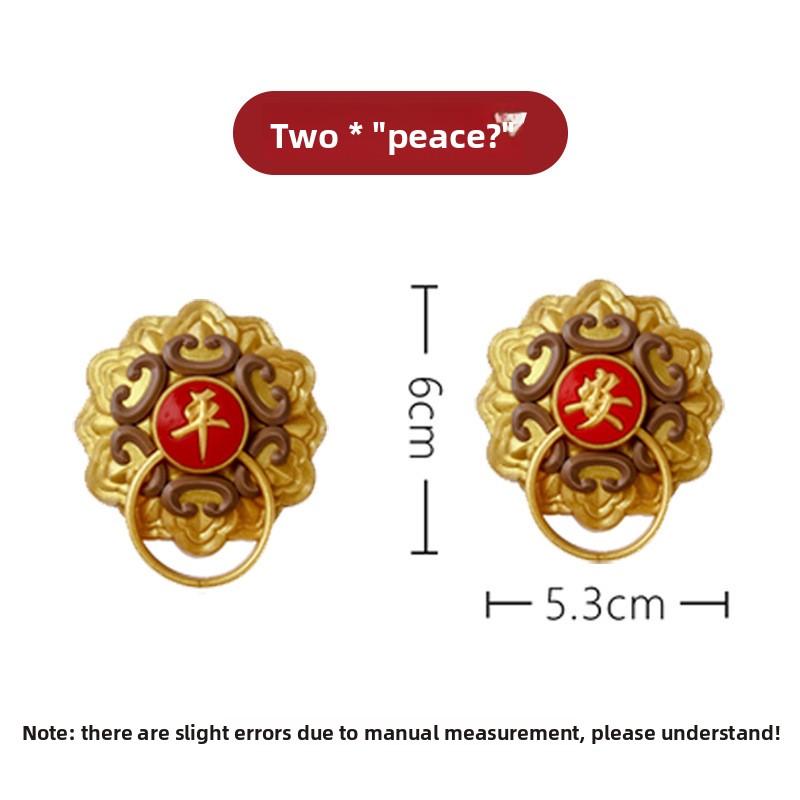 Chinese-style Refrigerator Stickers, Soft Adhesive Magnetic Stickers, Festival Soft Magnetic Three-dimensional Refrigerator Decoration