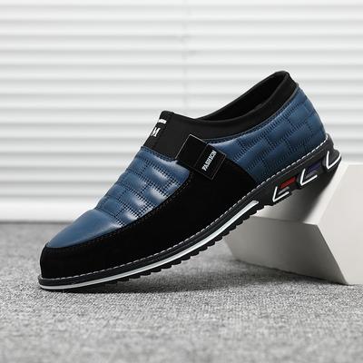Herren Casual Business Schuhe Loafers Mode Pu Leder Komfort Slip On Atmungsaktive Herrenschuhe