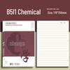 B5 Thickened Subject Notebooks for Middle School: Chinese, English, Physics, Math - Complete Set