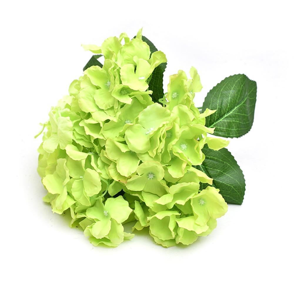Bride Bouquet Artificial Rice Ear 6 Fork Simulation Ball Chrysanthemum Party Decoration
