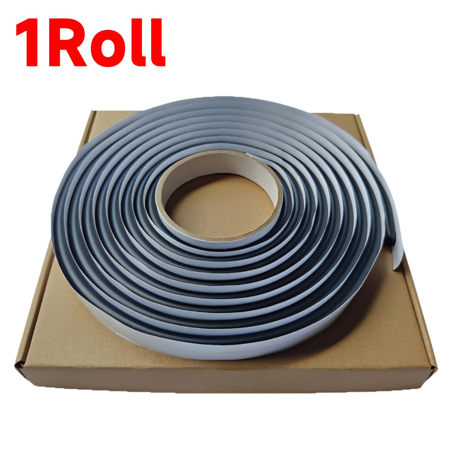 Black Snake Glue Headlight Sealant Butyl Rubber Car Glass Window Door Seal Strip Universal Waterproof Modification Accessories