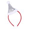 Stunning Headband Christmas Festive Party Accessory With Shimmering Sequins Available In Gold Silver Green And Colors Red