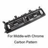 F10 F11 Carbon Black Air Conditioning Grille AC Vent for BMW 5 Series F10 F11 520i 523i 525i 528i 535i