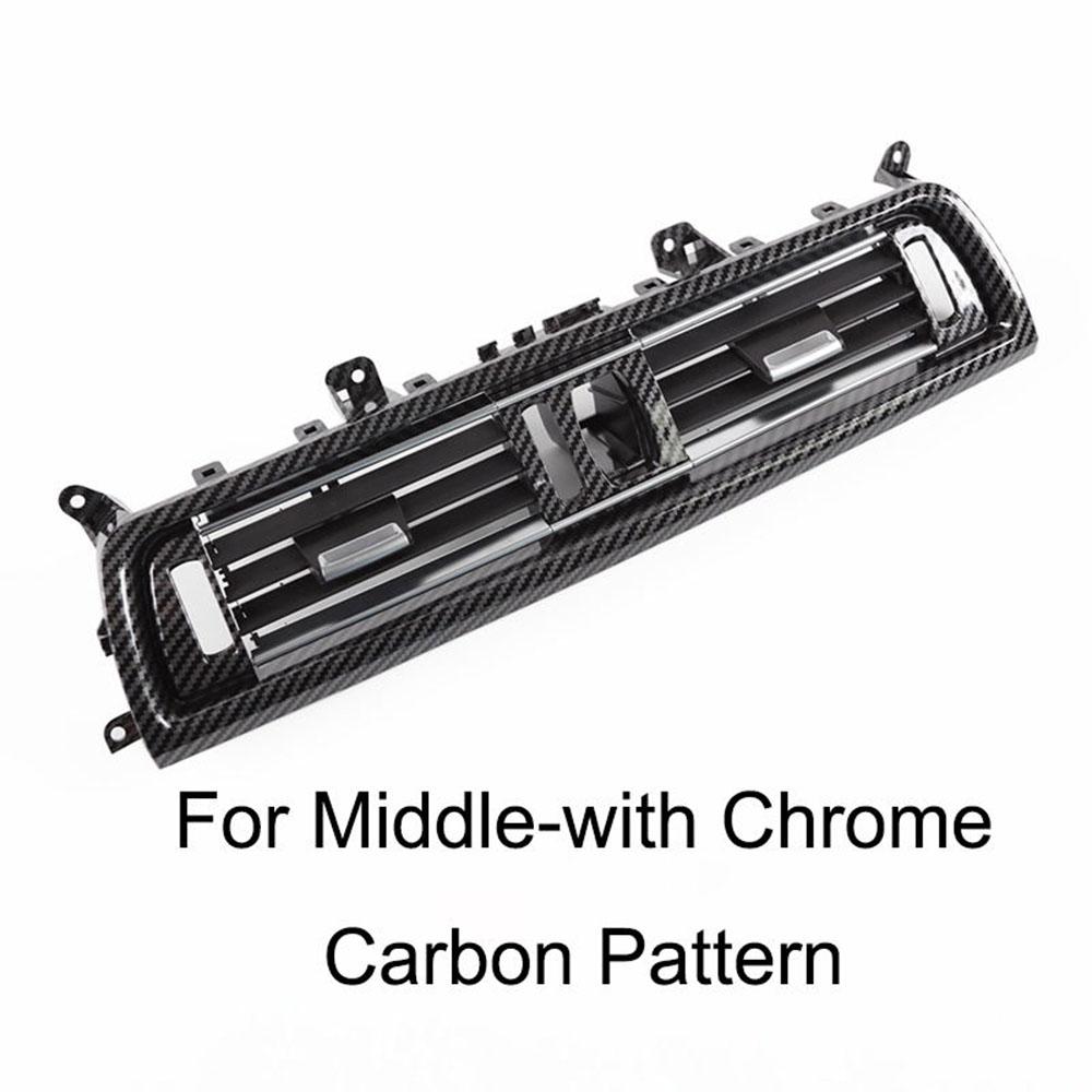 F10 F11 Carbon Black Air Conditioning Grille AC Vent for BMW 5 Series F10 F11 520i 523i 525i 528i 535i