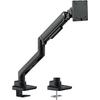 Bras de moniteur - silverstone - arm14 - réglable en hauteur - support jusqu'à 49 pouces - 20 kg
