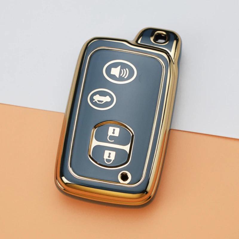 Tpu Key Case Cover For Toyota Camry Prius Land Cruiser Prado 150 Crown For Subaru Foreste Xv Car Holder