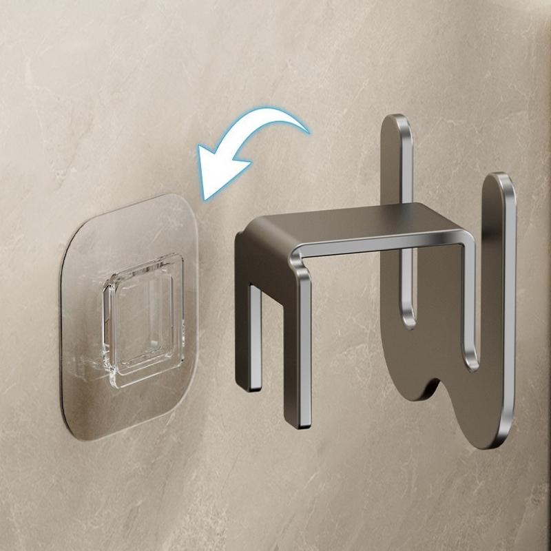 2 Pack Slipper Rack Storage Organizer for Bathroom Hanging Shelf Multifunctional Shoe Rack Toilet Simple Hook