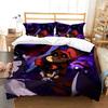 Set Biancheria da Letto Stampa 3D GattoSonno X CaneGiorno Copripiumino Trapunta Copriletto Copripiumino Federa 2-3 Pezzi Set Decorazione Camera da Letto