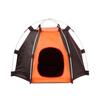 Folding Anti-Ultraviolet Waterproof Pet Tent Patchwork House for Small Dog Cat