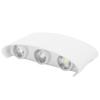 6LED 6W Wall Light Innovative Up Down Wall Lamp IP65 Waterproof AC85-265V White Light