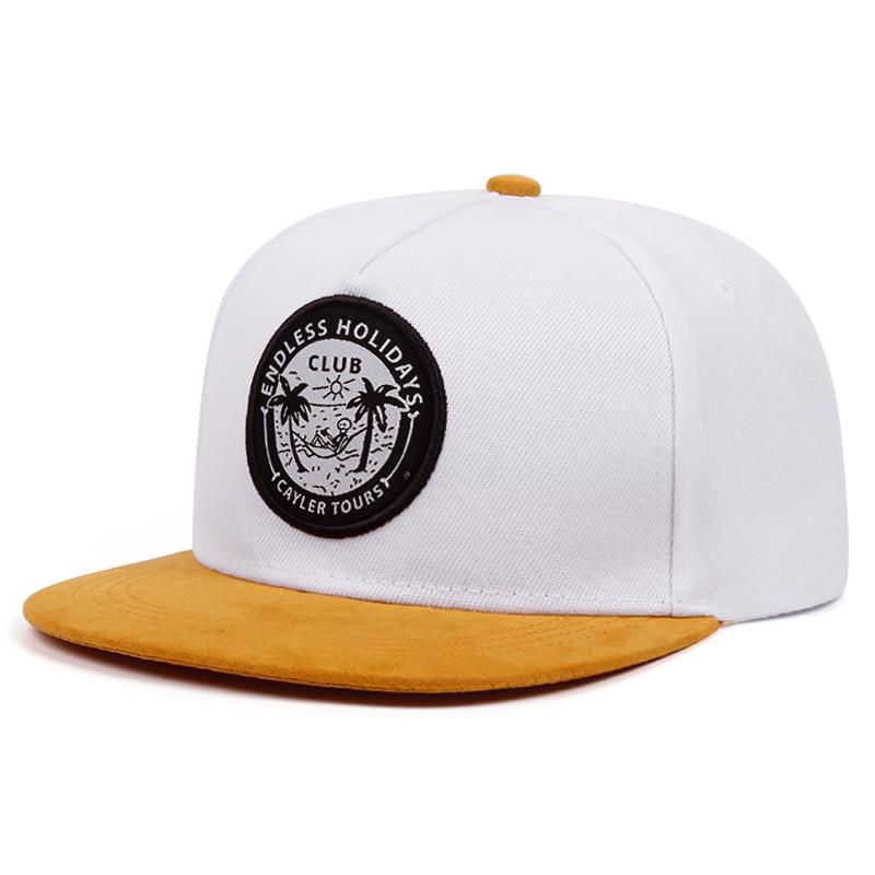 

Модная бейсболка с кокосовой пальмой для мужчин и женщин, регулируемая хип-хоп бейсболка унисекс для взрослых, уличная шляпа от солнца, снепбэк белый