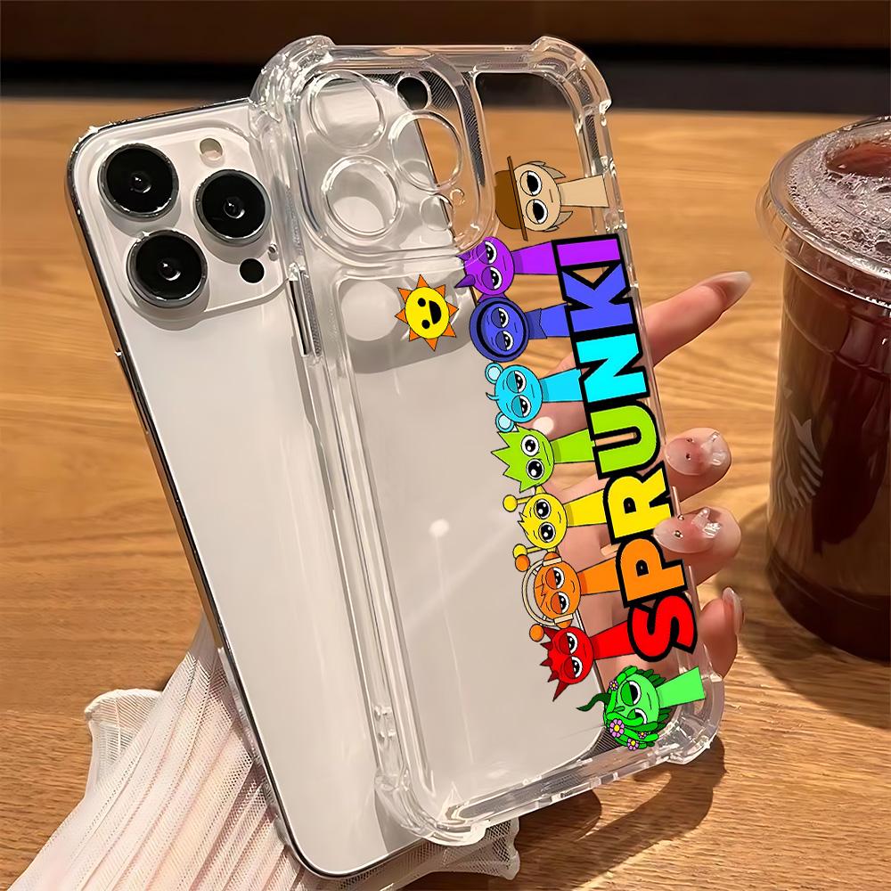 Cartoon S-Sprunkis Game Phone Case For Samsung  A56 A26 A33 A54 A52 A51 A73 A55 A53 A36 A35 A34 A32 A25 A24 A23 A16 A15 4G 5G